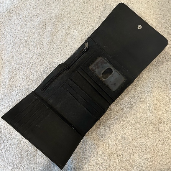 Nine West Black Leather Pocket Wallet - Picture 3 of 3